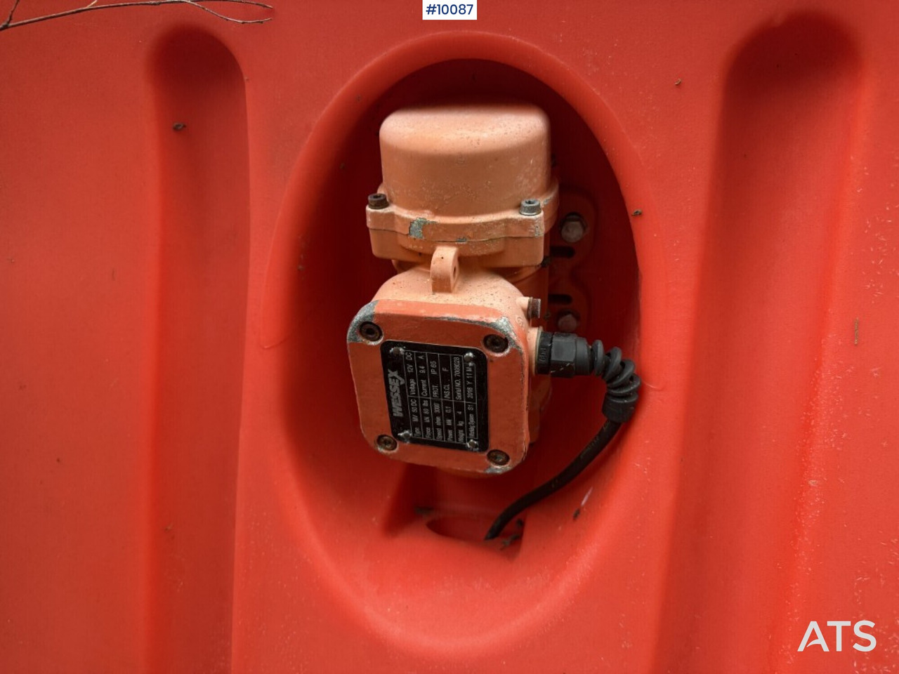 مفرشة الرمل/ الملح Sand spreader Wessex WM WSS 900 GPS: صورة 12 مفرشة الرمل/ الملح Sand spreader Wessex WM WSS 900 GPS: صورة 12