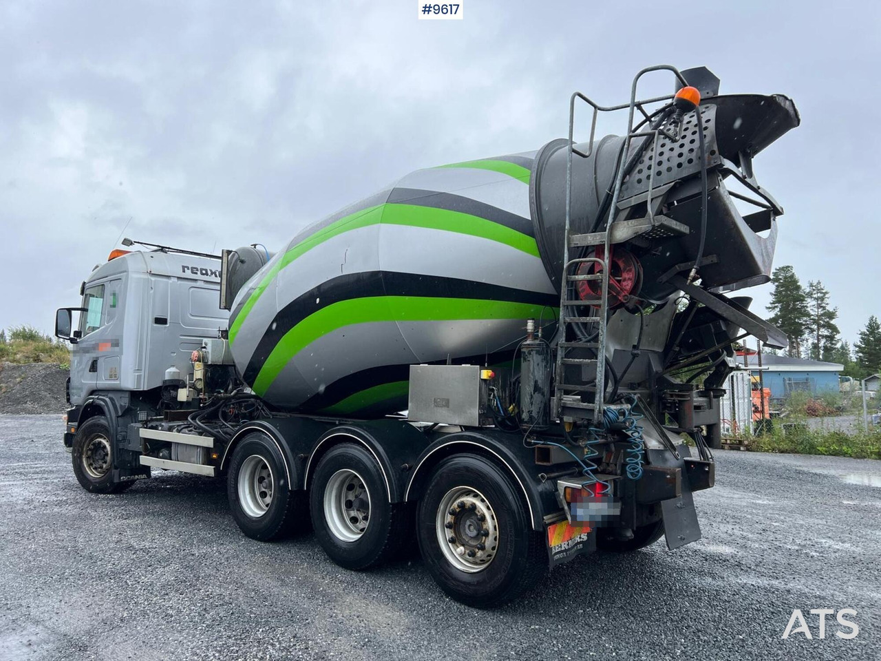 Scania R124 tridem with LAXO quick release / Concrete truck - شاحنة خلاطة خرسانة: صورة 3 Scania R124 tridem with LAXO quick release / Concrete truck - شاحنة خلاطة خرسانة: صورة 3