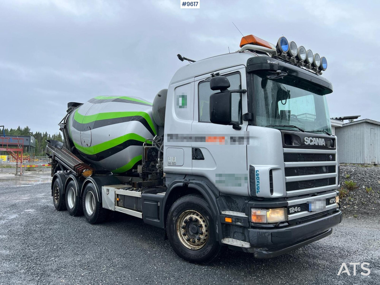Scania R124 tridem with LAXO quick release / Concrete truck - شاحنة خلاطة خرسانة: صورة 2 Scania R124 tridem with LAXO quick release / Concrete truck - شاحنة خلاطة خرسانة: صورة 2