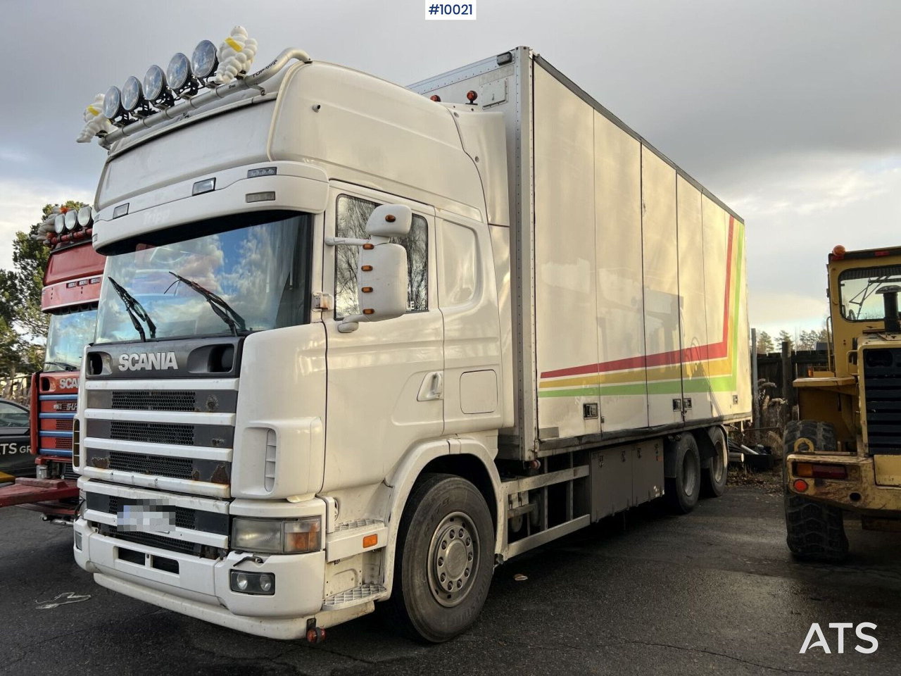 Scania R164 Box Truck - شاحنة مقفلة: صورة 1 Scania R164 Box Truck - شاحنة مقفلة: صورة 1