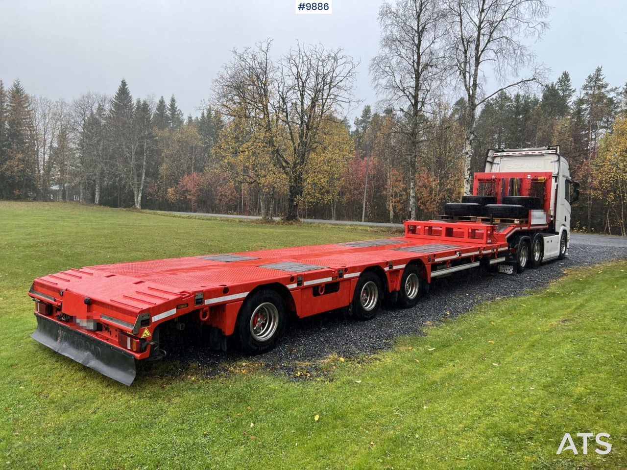 Scania R500 Tractor unit with Doll S3L Trombone Trailer - وحدة جر, عربة منخفضة مسطحة نصف مقطورة: صورة 5 Scania R500 Tractor unit with Doll S3L Trombone Trailer - وحدة جر, عربة منخفضة مسطحة نصف مقطورة: صورة 5