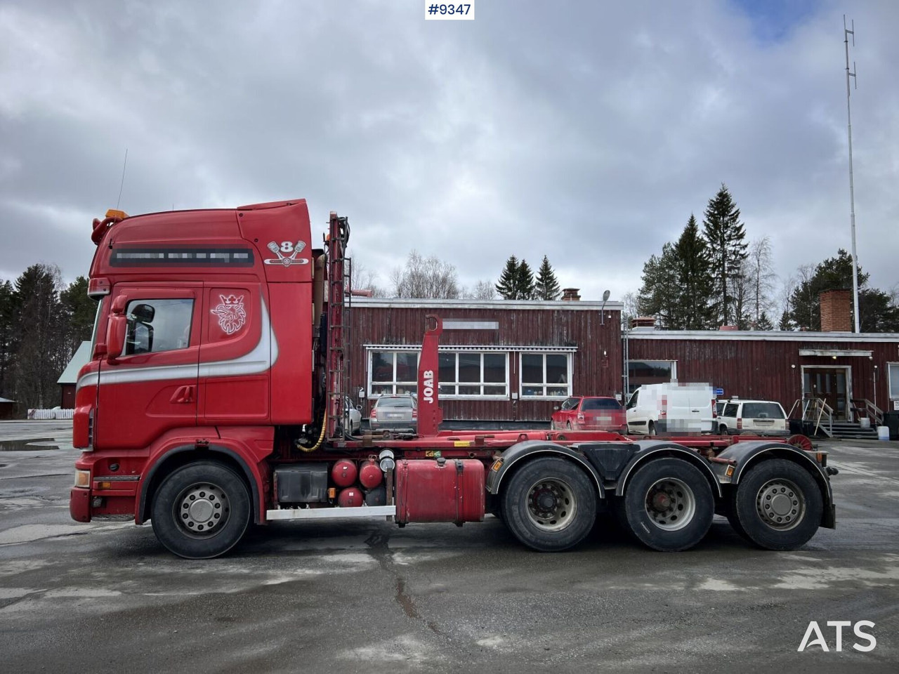 Scania R500 Tridem Hooklift (VIDEO) - شاحنة ذات خطاف: صورة 3 Scania R500 Tridem Hooklift (VIDEO) - شاحنة ذات خطاف: صورة 3
