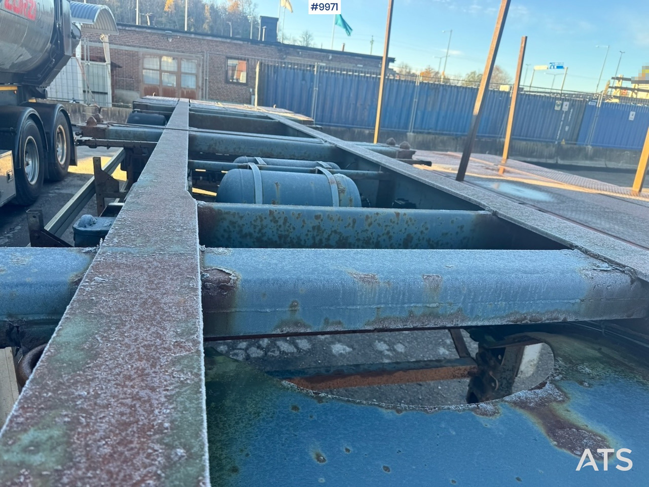 Schweriner CS40 container chassis. - نصف مقطورة شاسيه: صورة 2 Schweriner CS40 container chassis. - نصف مقطورة شاسيه: صورة 2