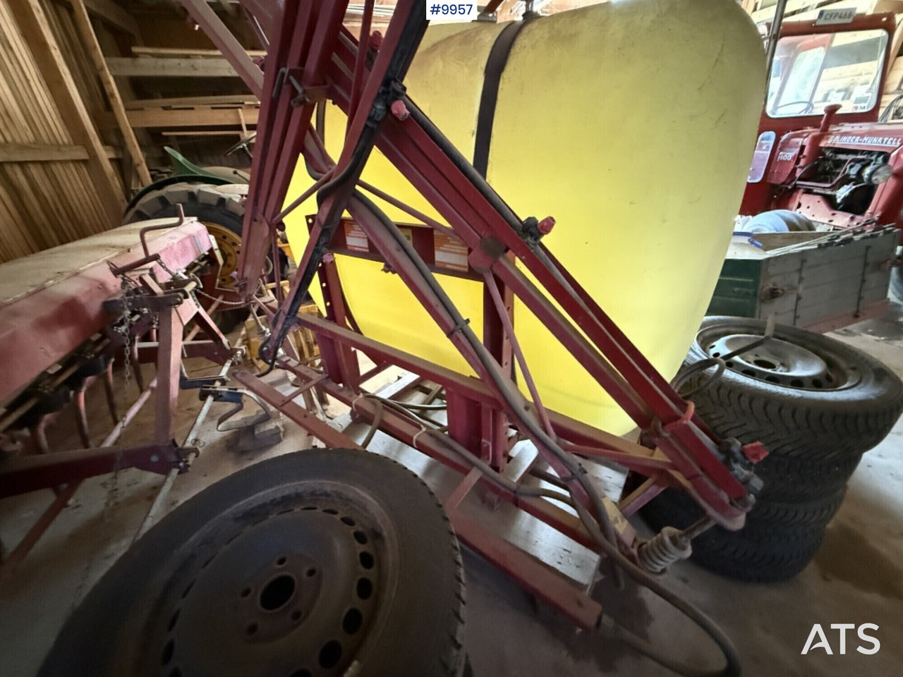 Sprayer Hardi 800L 12m - بخاخ مركب على الجرار: صورة 5 Sprayer Hardi 800L 12m - بخاخ مركب على الجرار: صورة 5