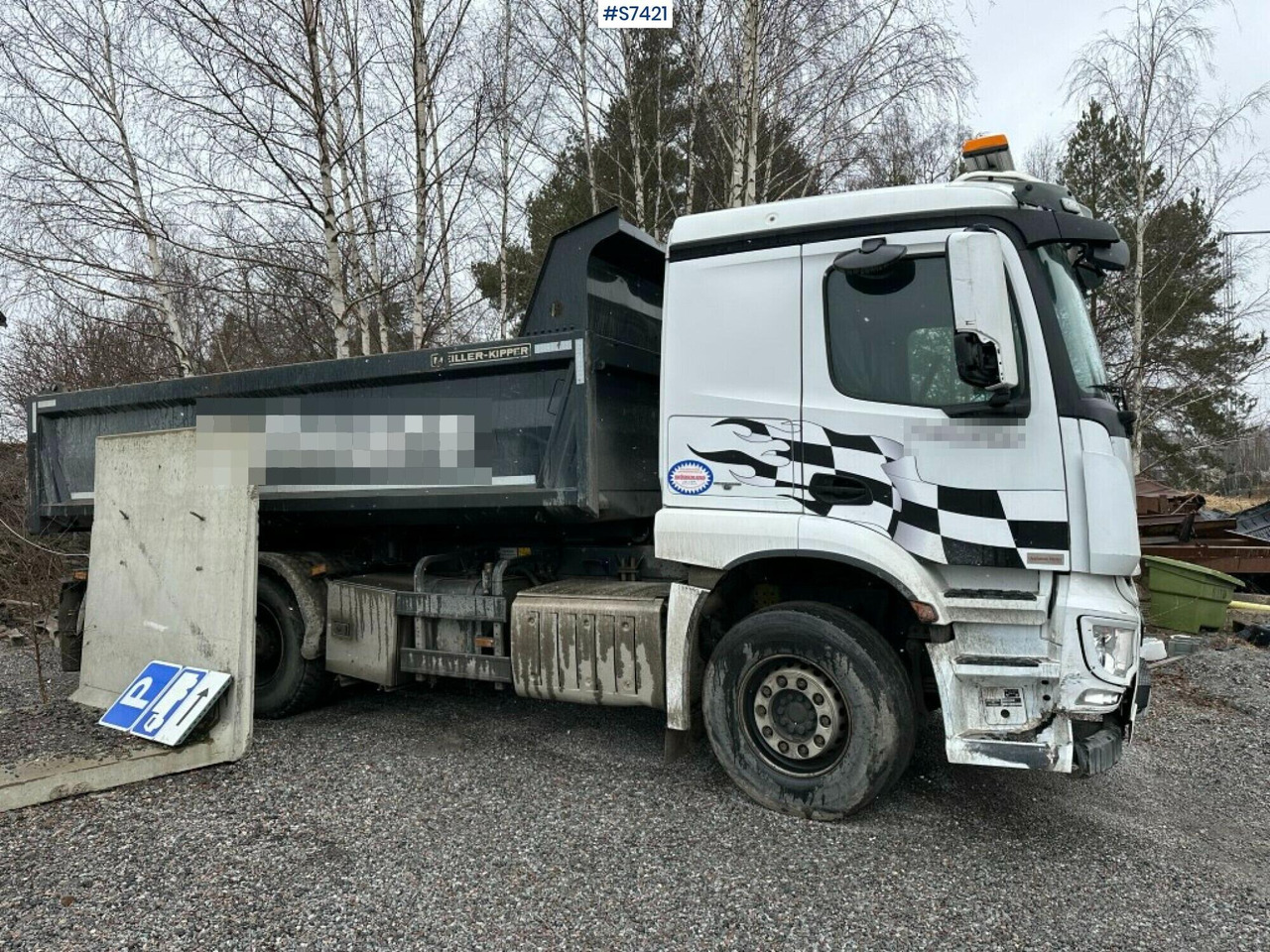 TIPPER TRUCK, MERCEDES-BENZ AROCS - شاحنة قلاب: صورة 4 TIPPER TRUCK, MERCEDES-BENZ AROCS - شاحنة قلاب: صورة 4