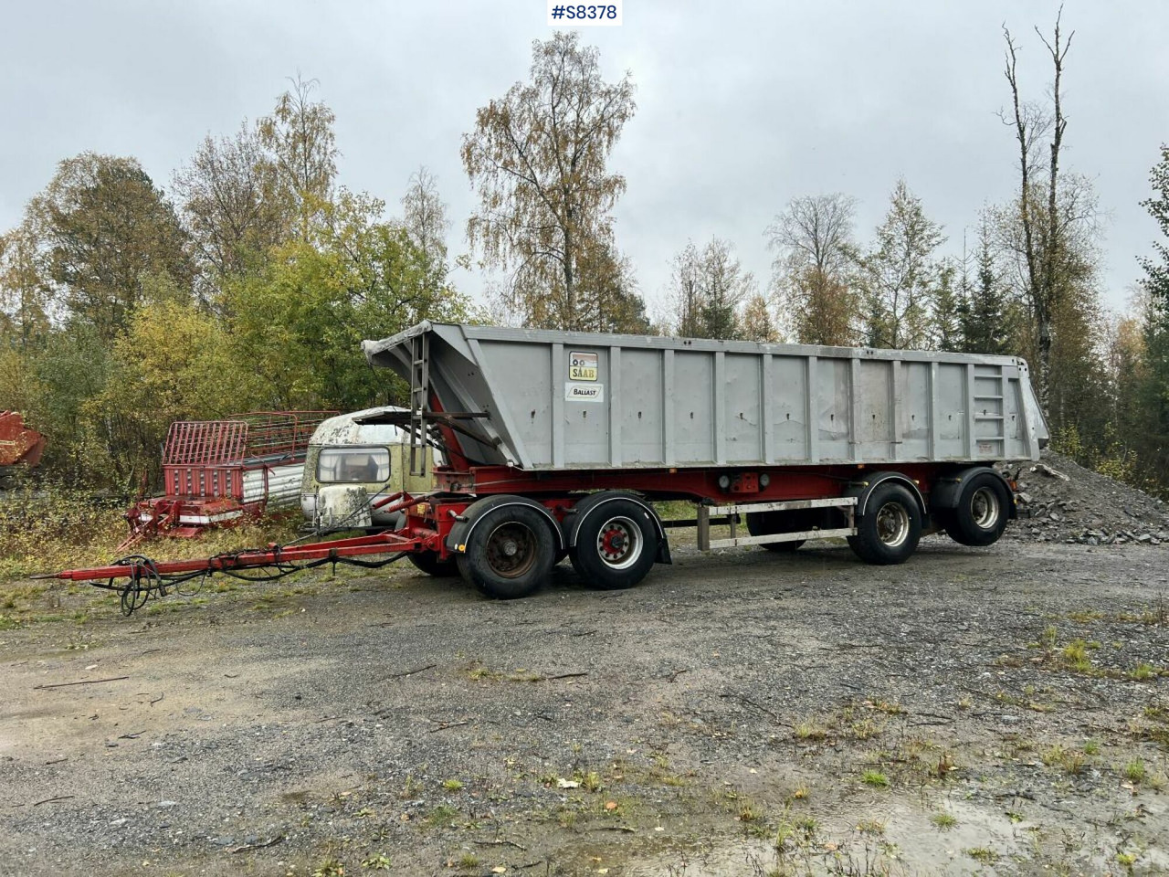 Tipper trailer, Fruehauf TP-87 with dump body Benalu - مقطورة قلاب: صورة 2 Tipper trailer, Fruehauf TP-87 with dump body Benalu - مقطورة قلاب: صورة 2