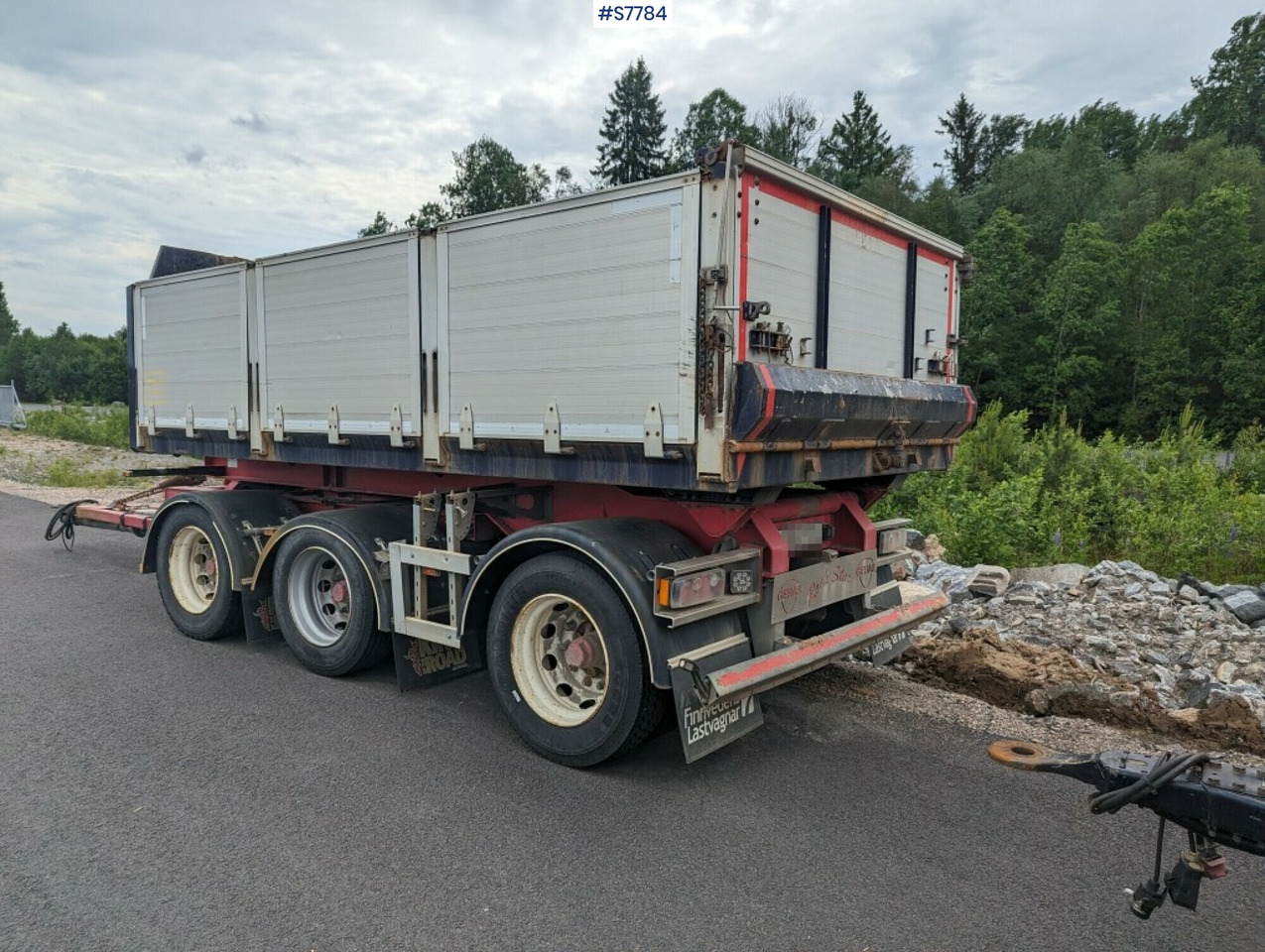 Tipper trailer GEHAB 3-axlat - مقطورة قلاب: صورة 2 Tipper trailer GEHAB 3-axlat - مقطورة قلاب: صورة 2