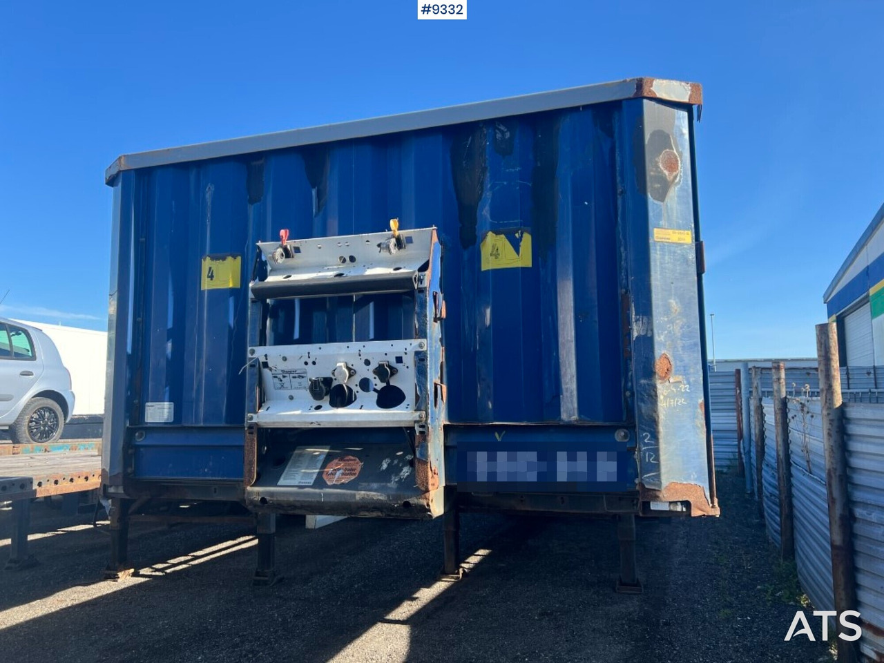 Trailer KRONE SD open flatbed - نصف مقطورة مسطحة: صورة 1 Trailer KRONE SD open flatbed - نصف مقطورة مسطحة: صورة 1