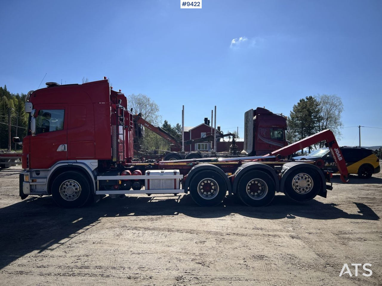 Tridem Hooklift Truck Scania G490 with plow brackets Tridem Hooklift Truck Scania G490 with plow brackets: صورة 13