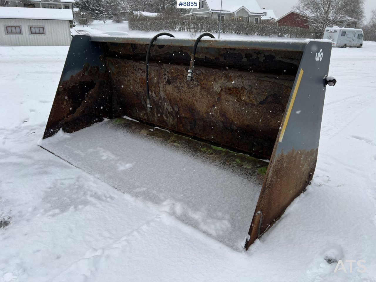 UFO Sand spreader bucket 3.5 cubic meters - معدات البناء: صورة 2 UFO Sand spreader bucket 3.5 cubic meters - معدات البناء: صورة 2