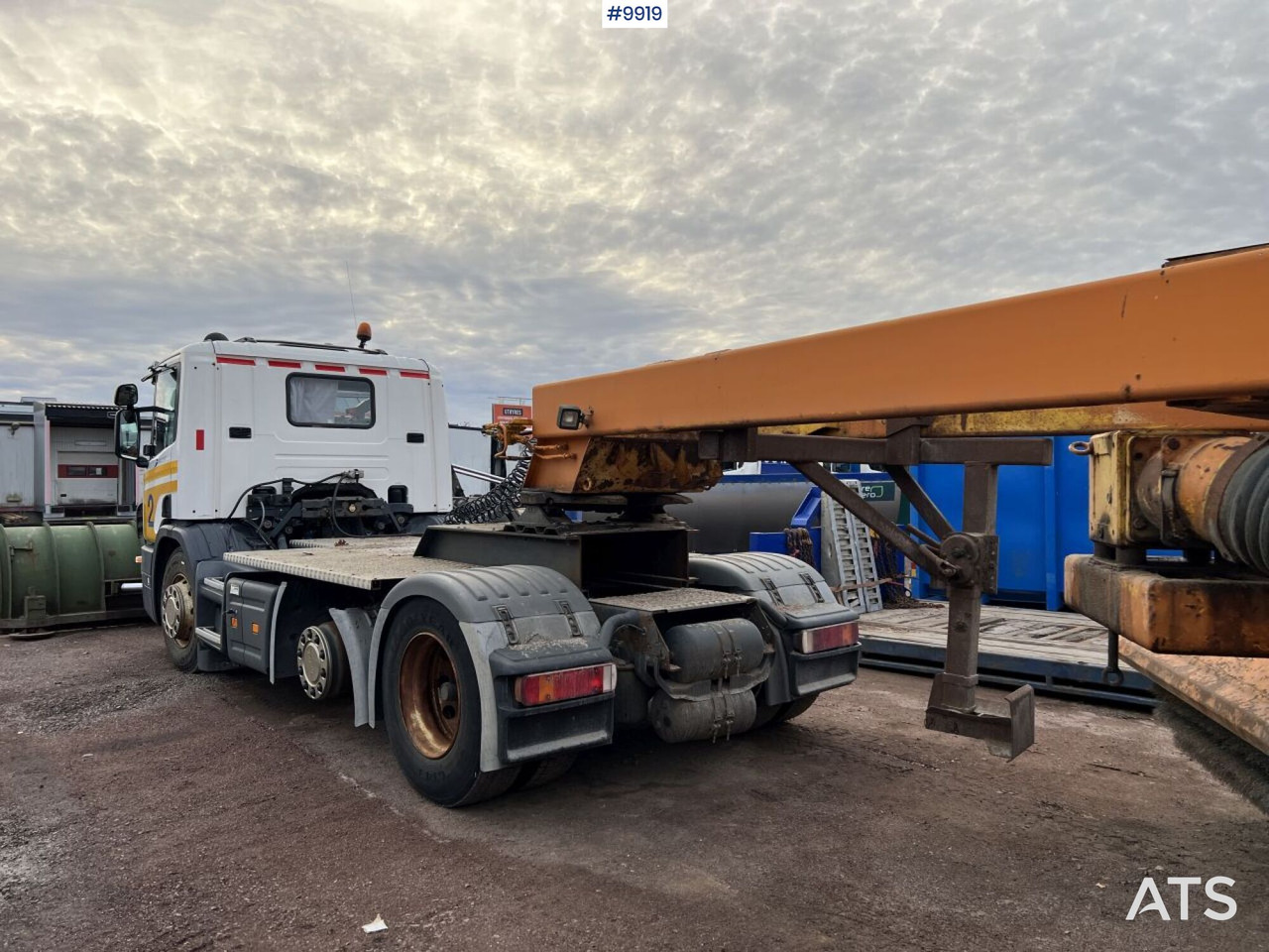 Unregistered Scania P94 snow plow truck with sweeper roller - جرافة ثلج: صورة 3 Unregistered Scania P94 snow plow truck with sweeper roller - جرافة ثلج: صورة 3