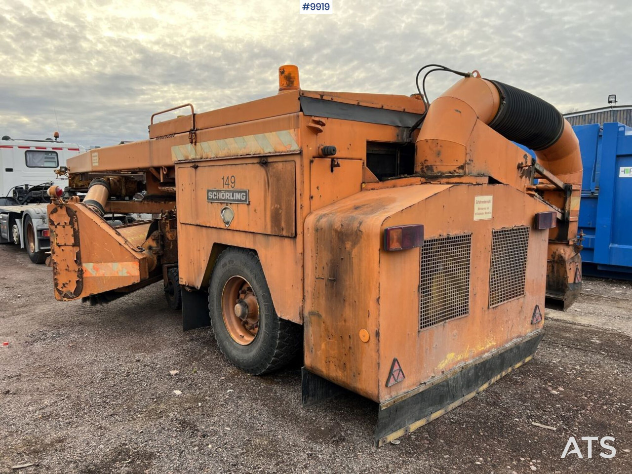 Unregistered Scania P94 snow plow truck with sweeper roller - جرافة ثلج: صورة 5 Unregistered Scania P94 snow plow truck with sweeper roller - جرافة ثلج: صورة 5