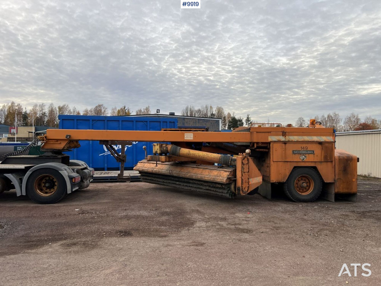 Unregistered Scania P94 snow plow truck with sweeper roller - جرافة ثلج: صورة 4 Unregistered Scania P94 snow plow truck with sweeper roller - جرافة ثلج: صورة 4