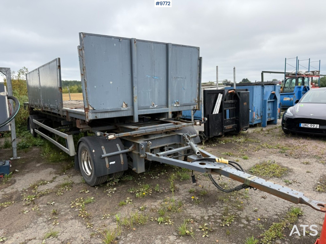 VAN HAAL R20 Hooklift body with removable flatbed - مقطورة هوك ليفت/ لود لوجر, جسم الشاحنة المسطحة: صورة 2 VAN HAAL R20 Hooklift body with removable flatbed - مقطورة هوك ليفت/ لود لوجر, جسم الشاحنة المسطحة: صورة 2