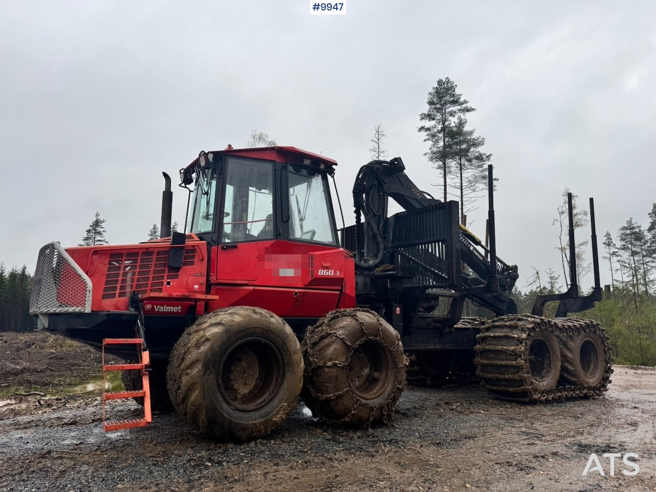 Valmet 860 forwarder (VIDEO) - حافلة الغابات: صورة 2 Valmet 860 forwarder (VIDEO) - حافلة الغابات: صورة 2