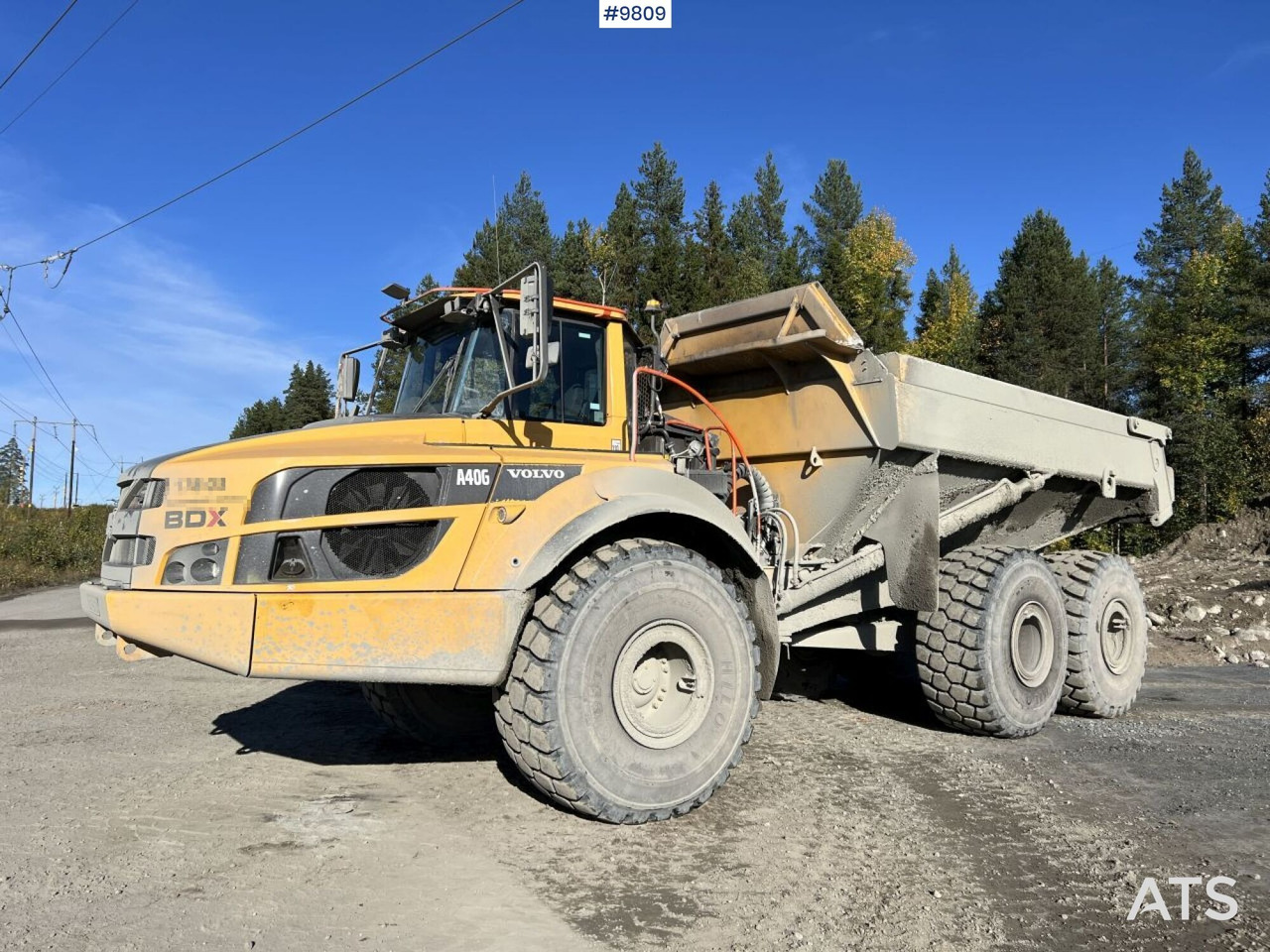 Volvo A40G dump truck - شاحنة قلاب مفصلية: صورة 1 Volvo A40G dump truck - شاحنة قلاب مفصلية: صورة 1