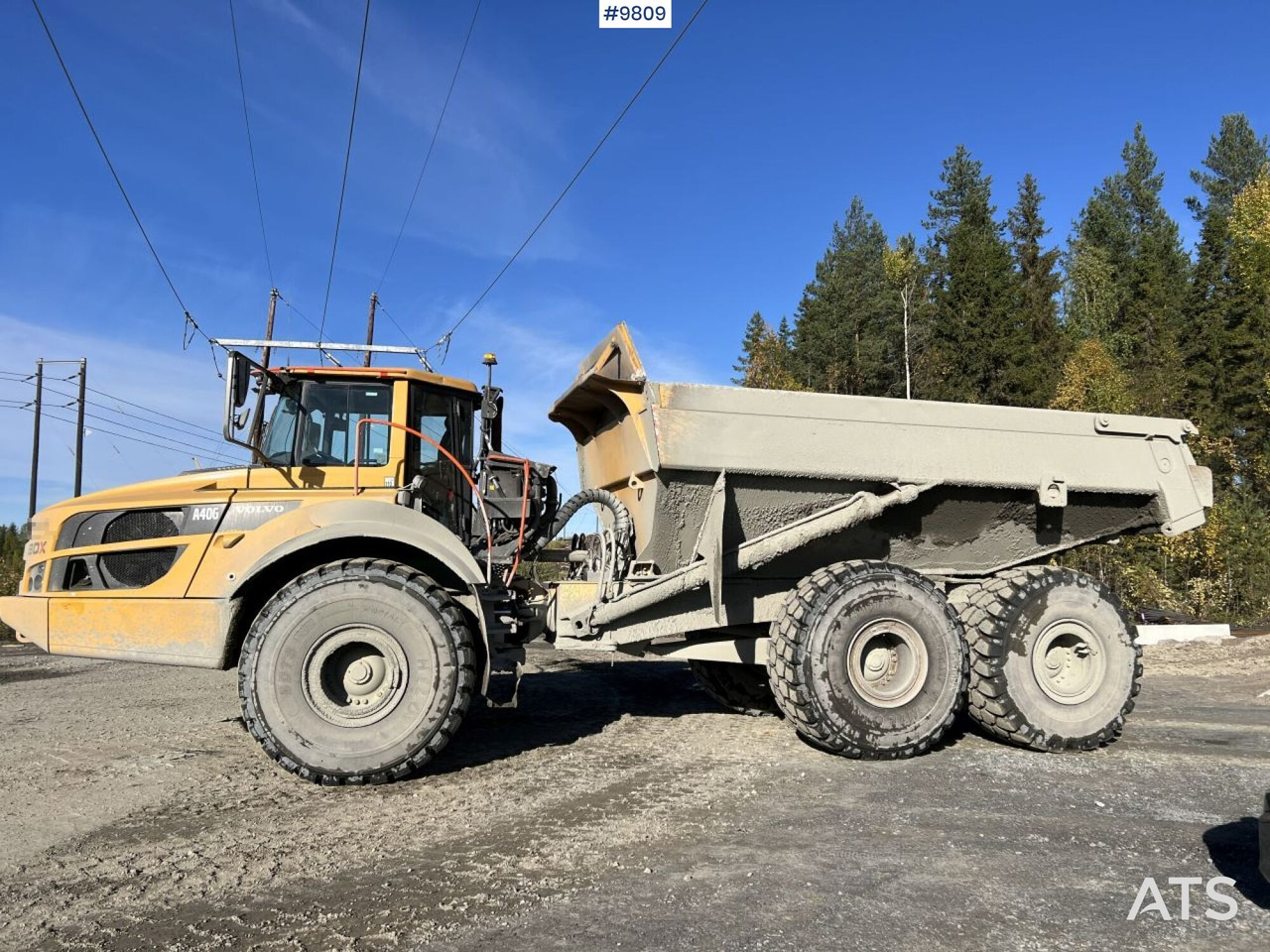 Volvo A40G dump truck - شاحنة قلاب مفصلية: صورة 3 Volvo A40G dump truck - شاحنة قلاب مفصلية: صورة 3