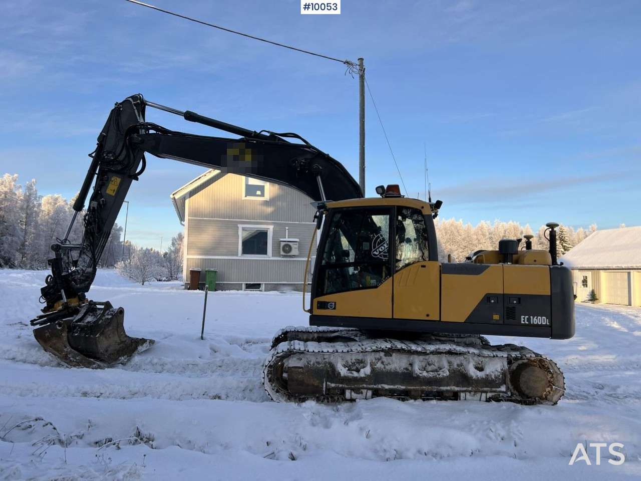 Volvo EC 160 DL med Grävsystem, rotor och planerskopa - حفار زحاف: صورة 3 Volvo EC 160 DL med Grävsystem, rotor och planerskopa - حفار زحاف: صورة 3