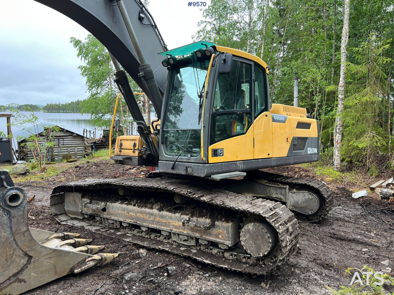 Volvo EC 250 DL grävsystem, rotor och planerskopa - حفار زحاف: صورة 5 Volvo EC 250 DL grävsystem, rotor och planerskopa - حفار زحاف: صورة 5