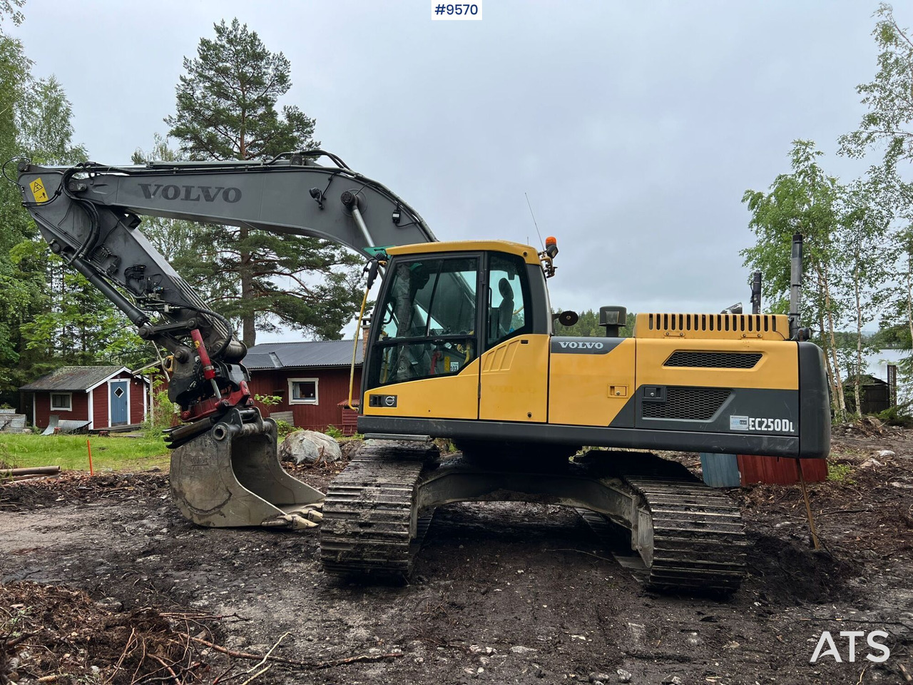 Volvo EC 250 DL grävsystem, rotor och planerskopa - حفار زحاف: صورة 1 Volvo EC 250 DL grävsystem, rotor och planerskopa - حفار زحاف: صورة 1