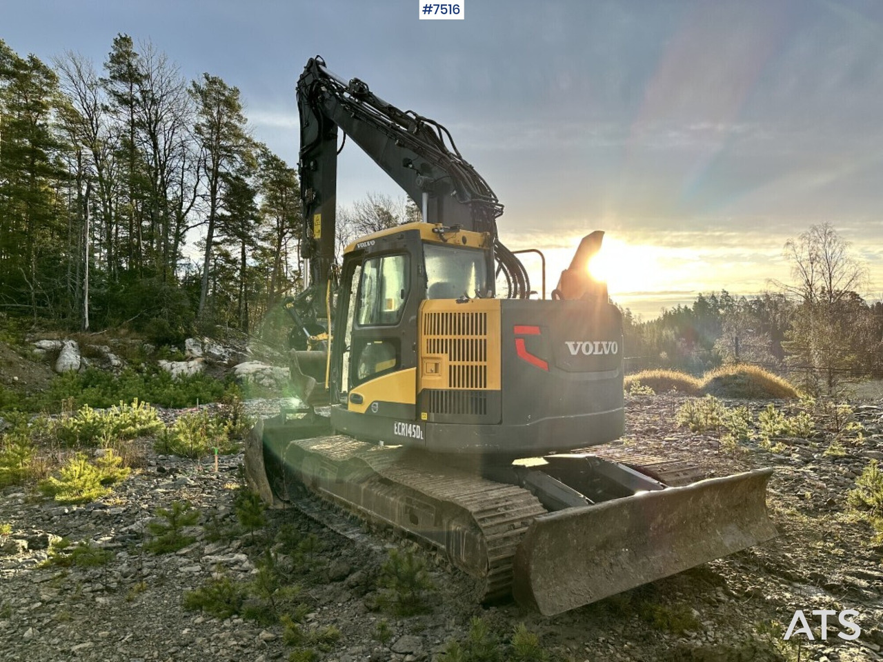 Volvo ECR145DL Crawler excavator with rotor and buckets - حفار زحاف: صورة 5 Volvo ECR145DL Crawler excavator with rotor and buckets - حفار زحاف: صورة 5