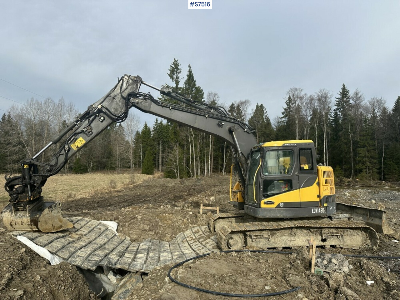 Volvo ECR145DL Crawler excavator with rotor and buckets - حفار زحاف: صورة 2 Volvo ECR145DL Crawler excavator with rotor and buckets - حفار زحاف: صورة 2