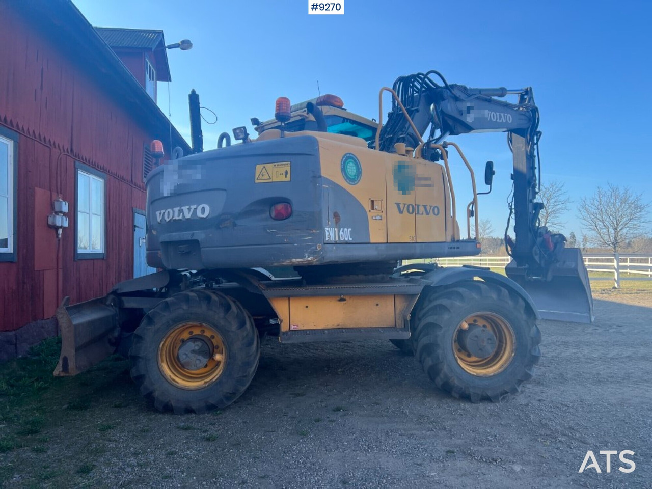Volvo EW 160 C wheeled excavator (VIDEO) - حفارة دولاب: صورة 2 Volvo EW 160 C wheeled excavator (VIDEO) - حفارة دولاب: صورة 2