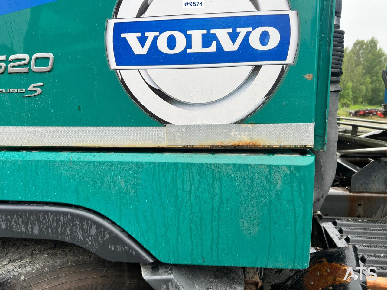 شاحنات مسطحة Volvo FH 520 6X4 Quick lock with flatbed: صورة 14