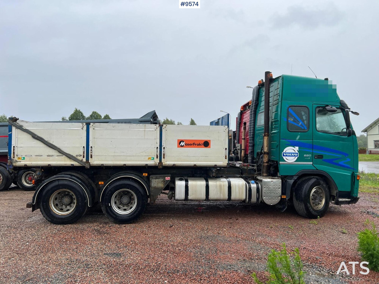 شاحنات مسطحة Volvo FH 520 6X4 Quick lock with flatbed: صورة 10