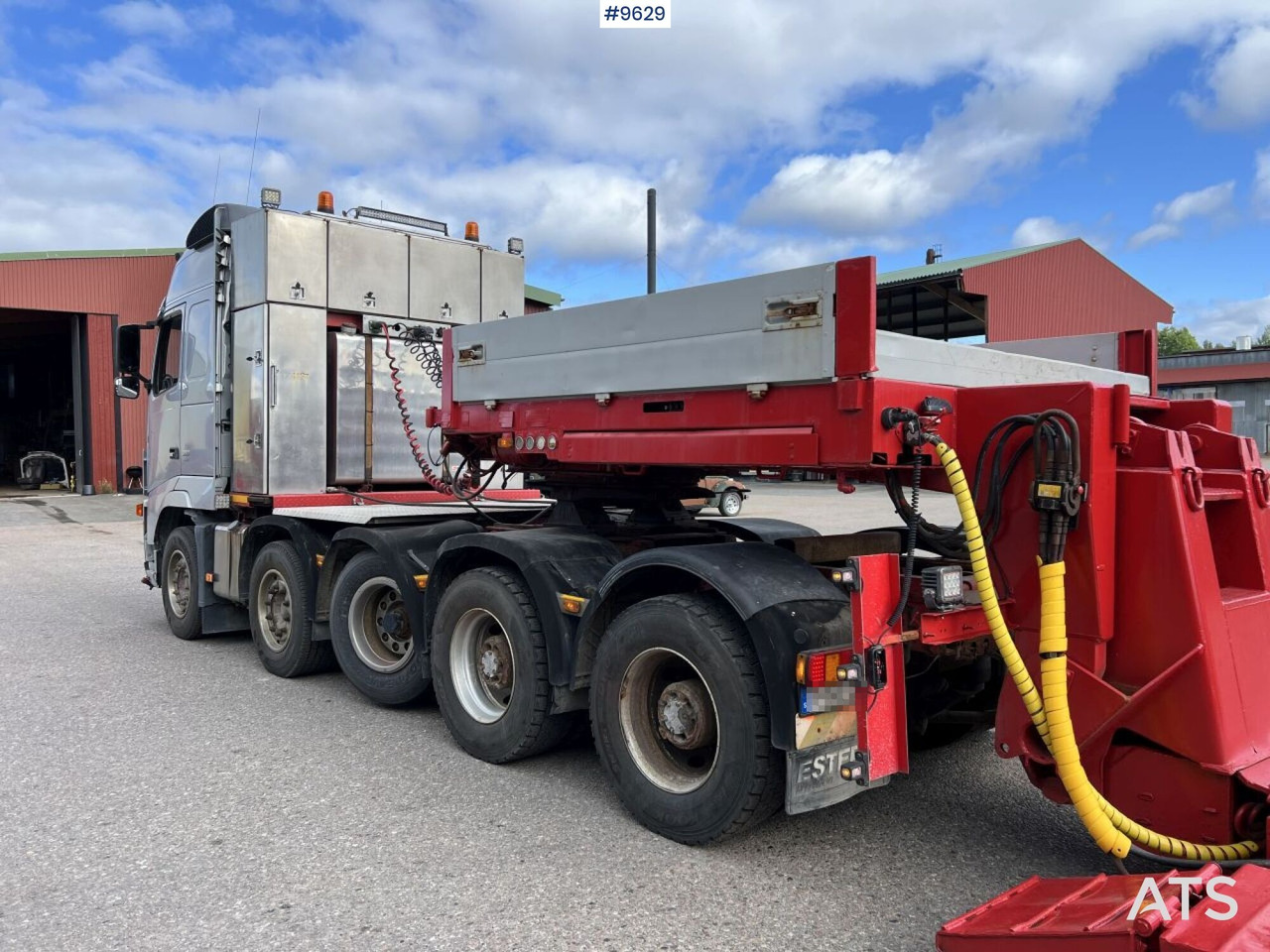 Volvo FH16 5-axle tractor unit, GOLDHOFER STZ-VL 4-41/80 trailer - وحدة جر, عربة منخفضة مسطحة نصف مقطورة: صورة 3 Volvo FH16 5-axle tractor unit, GOLDHOFER STZ-VL 4-41/80 trailer - وحدة جر, عربة منخفضة مسطحة نصف مقطورة: صورة 3