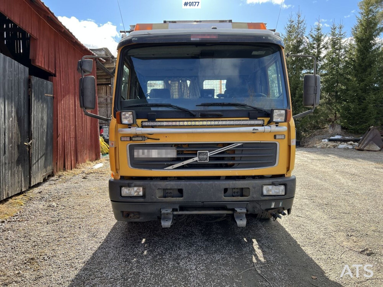شاحنة ذات خطاف Volvo FL614 4X2 Swap Body Truck with Flatbed: صورة 8