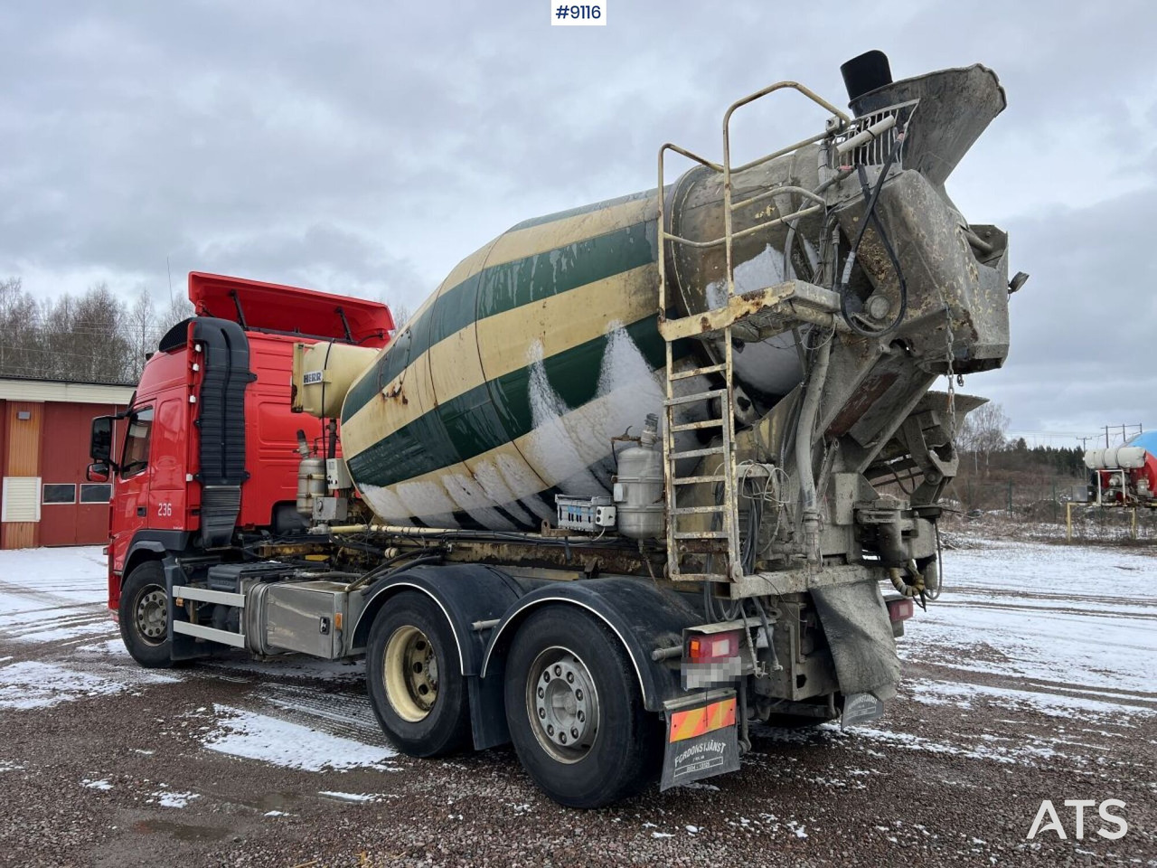 Volvo FM 6X2 Quick lock with concrete rotator (VIDEO) - شاحنة خلاطة خرسانة: صورة 4 Volvo FM 6X2 Quick lock with concrete rotator (VIDEO) - شاحنة خلاطة خرسانة: صورة 4