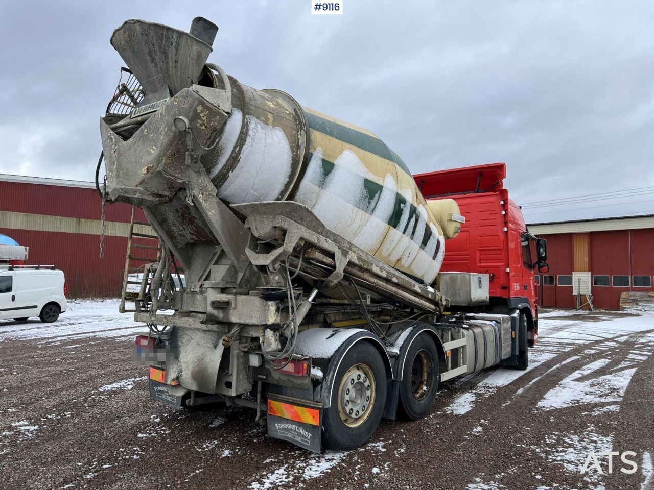 Volvo FM 6X2 Quick lock with concrete rotator (VIDEO) - شاحنة خلاطة خرسانة: صورة 5 Volvo FM 6X2 Quick lock with concrete rotator (VIDEO) - شاحنة خلاطة خرسانة: صورة 5