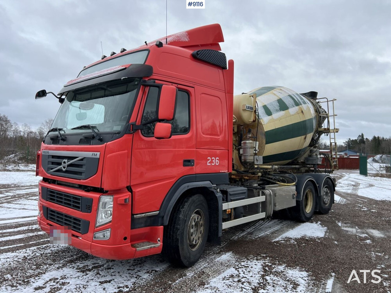 Volvo FM 6X2 Quick lock with concrete rotator (VIDEO) - شاحنة خلاطة خرسانة: صورة 1 Volvo FM 6X2 Quick lock with concrete rotator (VIDEO) - شاحنة خلاطة خرسانة: صورة 1