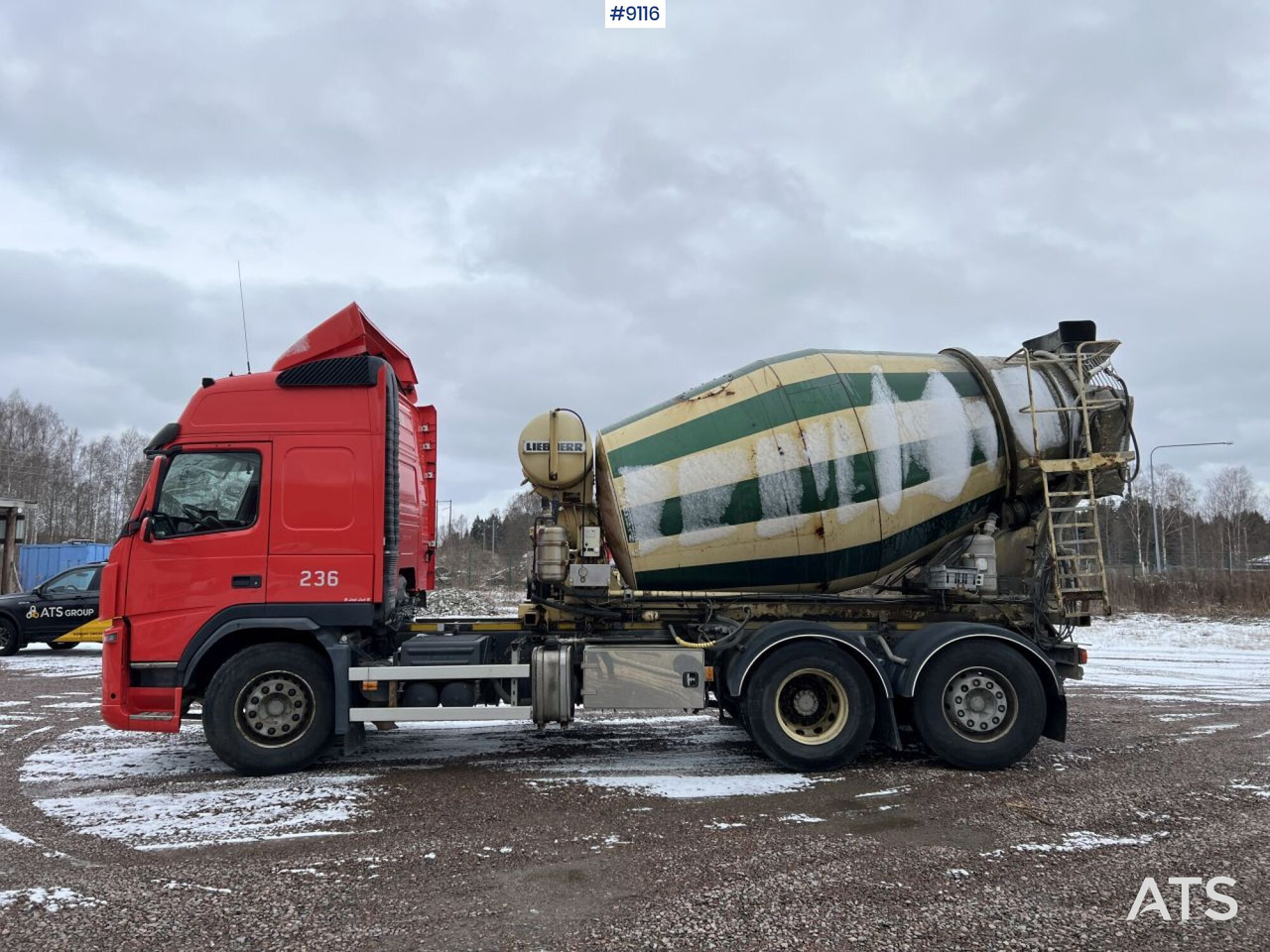 Volvo FM 6X2 Quick lock with concrete rotator (VIDEO) - شاحنة خلاطة خرسانة: صورة 3 Volvo FM 6X2 Quick lock with concrete rotator (VIDEO) - شاحنة خلاطة خرسانة: صورة 3