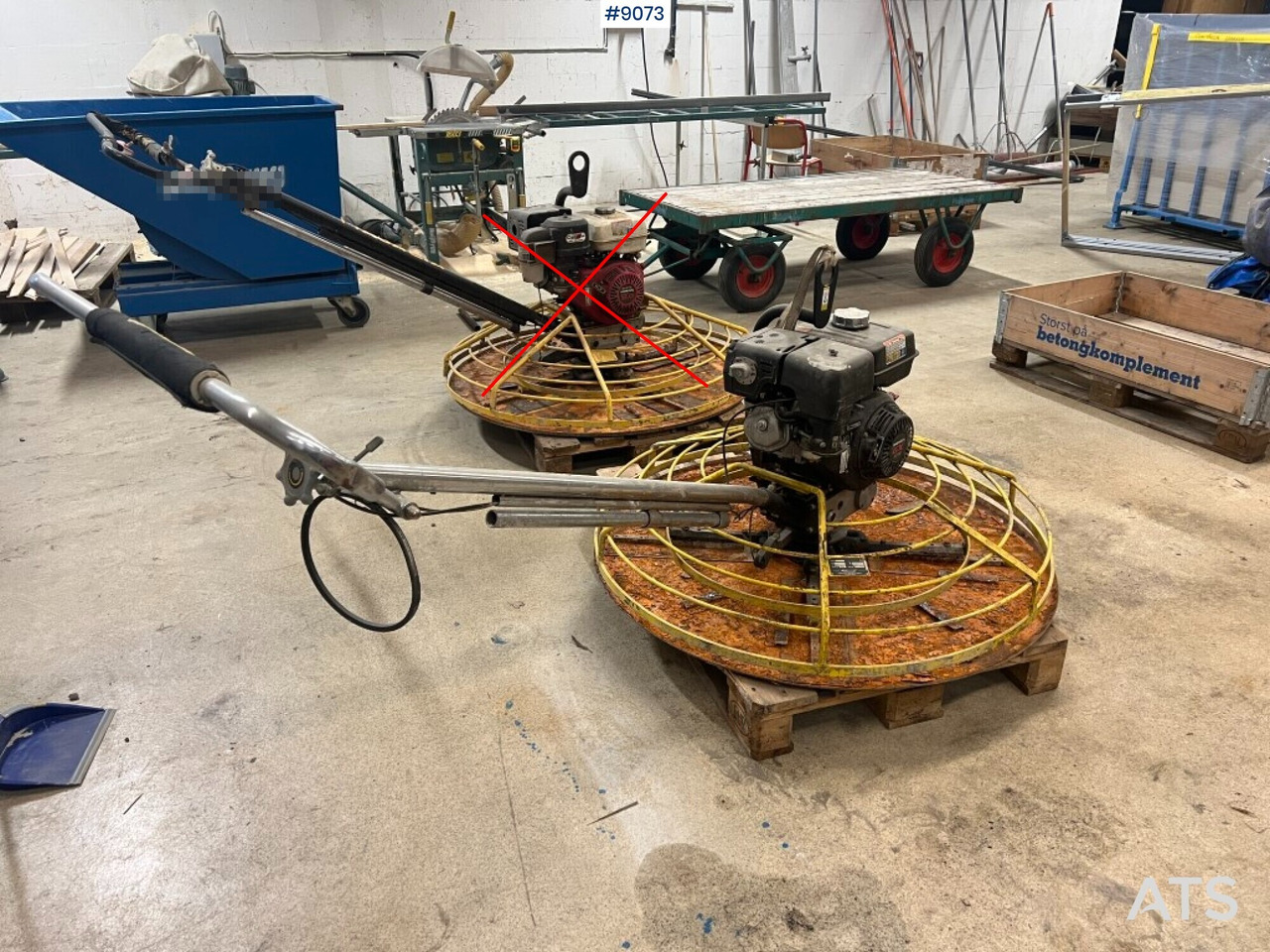 Walk-behind trowel PMT42 - ماله برقی: صورة 5 Walk-behind trowel PMT42 - ماله برقی: صورة 5