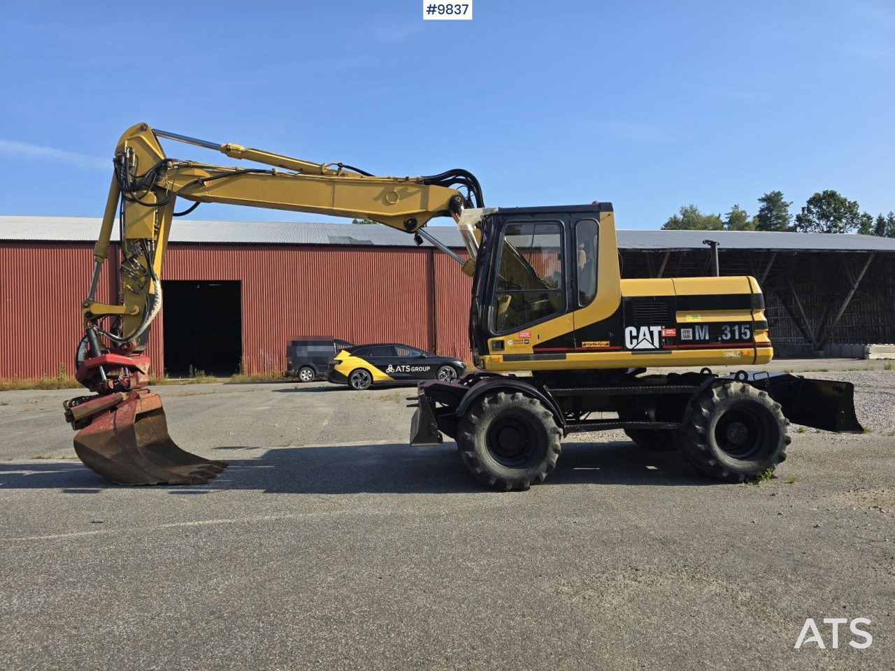 Wheel Excavator CAT M315 (See Video) - حفارة دولاب: صورة 1 Wheel Excavator CAT M315 (See Video) - حفارة دولاب: صورة 1