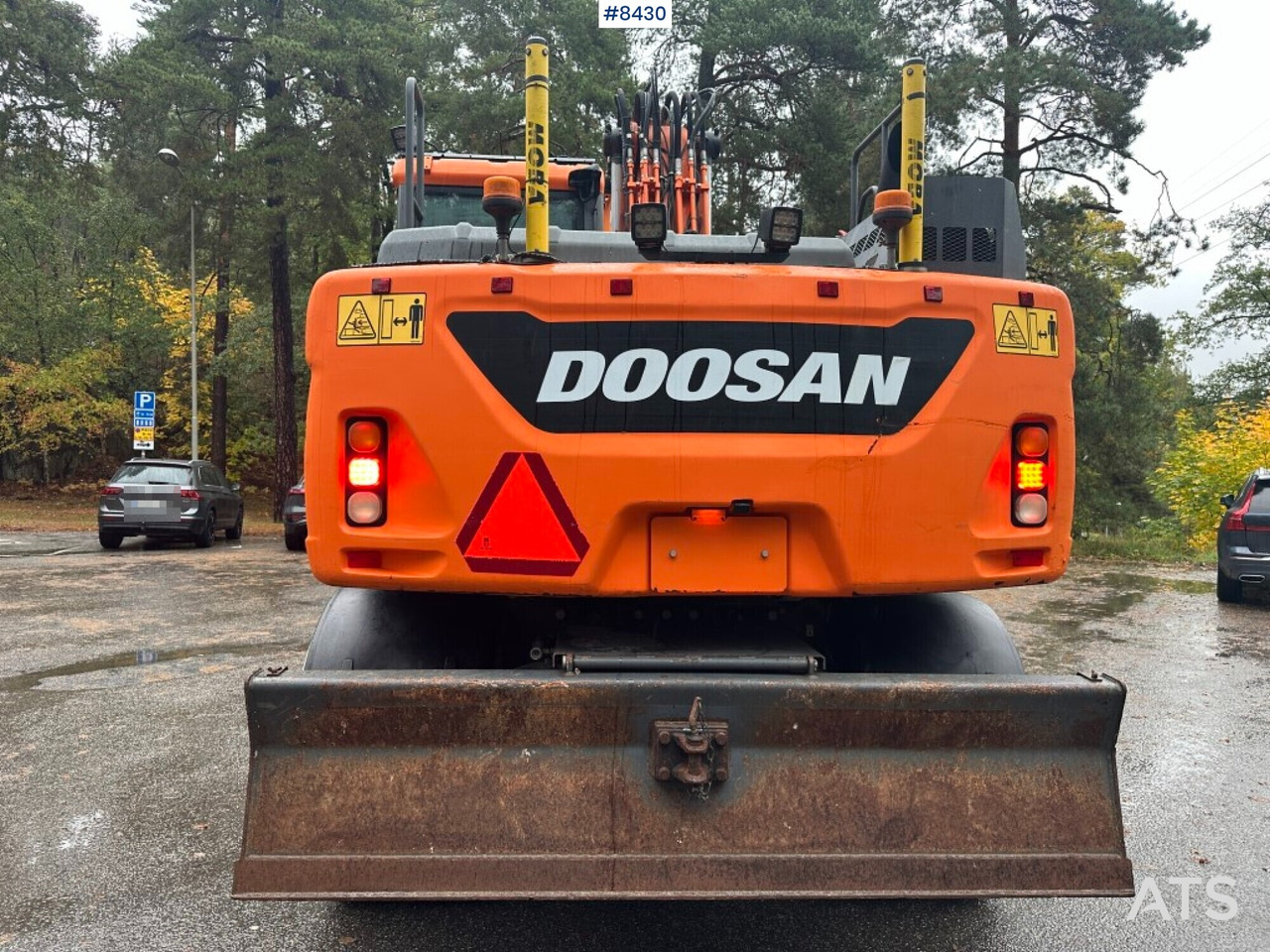 Wheeled Excavator Doosan DX170W (See video) - حفارة دولاب: صورة 4 Wheeled Excavator Doosan DX170W (See video) - حفارة دولاب: صورة 4