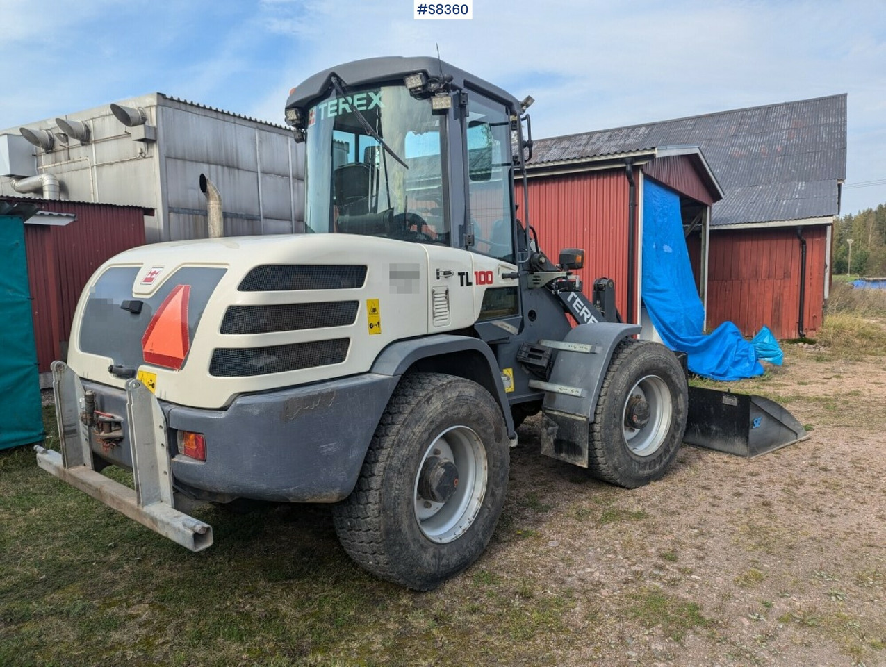 Wheeled Loader Terex TL100 with gear - اللودر بعجل: صورة 3 Wheeled Loader Terex TL100 with gear - اللودر بعجل: صورة 3