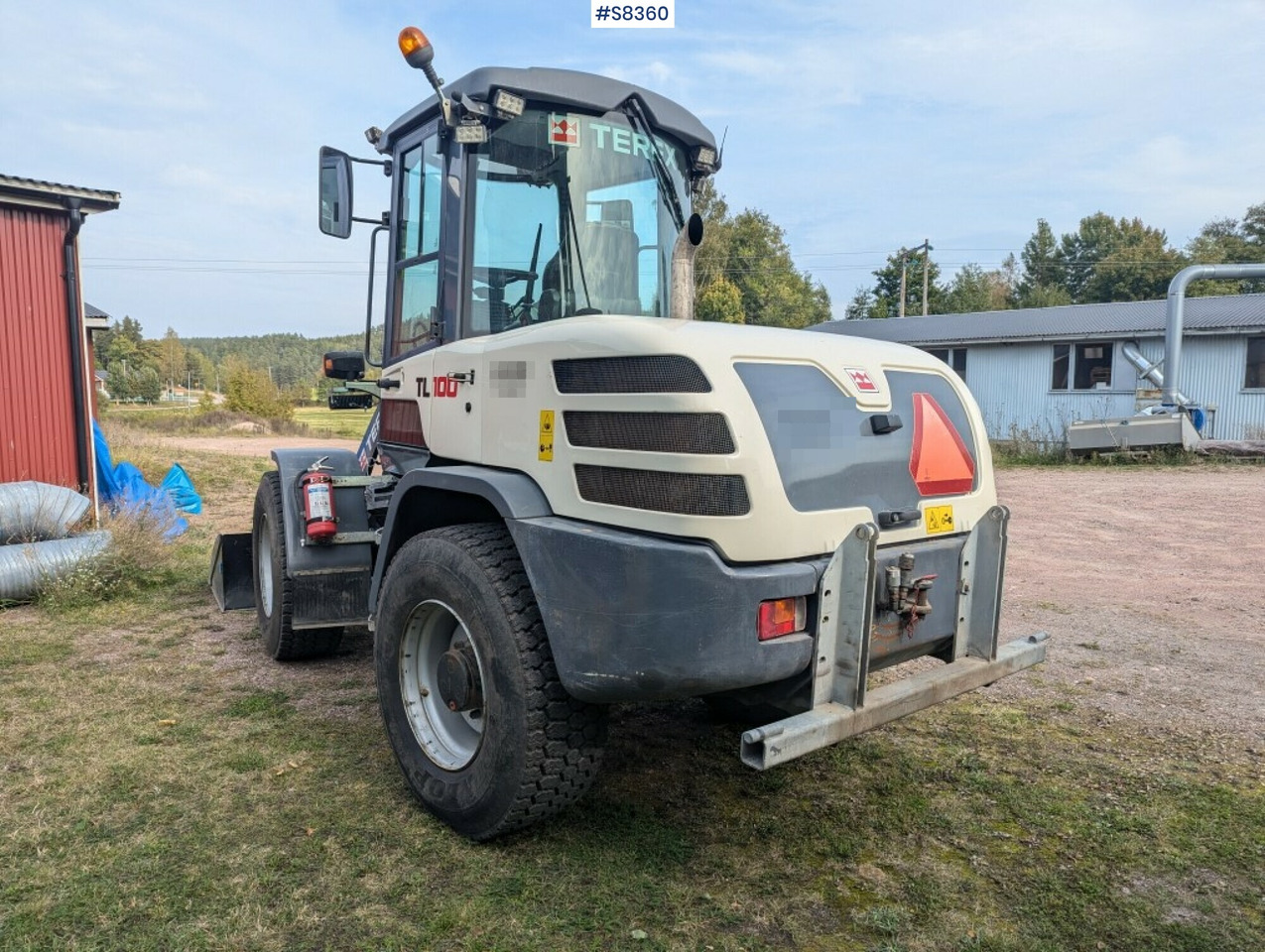 Wheeled Loader Terex TL100 with gear - اللودر بعجل: صورة 4 Wheeled Loader Terex TL100 with gear - اللودر بعجل: صورة 4