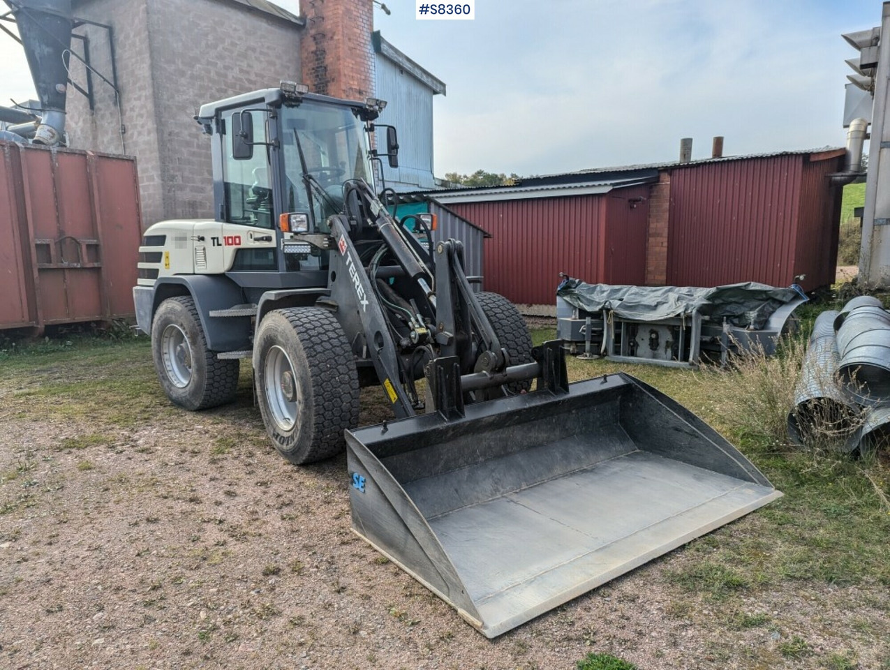 Wheeled Loader Terex TL100 with gear - اللودر بعجل: صورة 2 Wheeled Loader Terex TL100 with gear - اللودر بعجل: صورة 2
