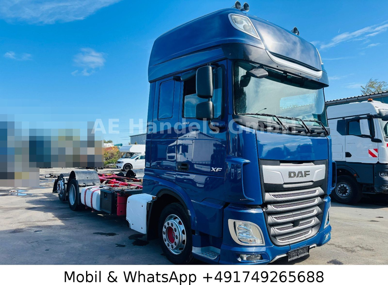 DAF XF 480 SSC LL BDF *Retarder/Lenk+Lift/ACC/2xTank - شاحنات الحاويات / جسم علوي قابل للتغيير شاحنة: صورة 1 DAF XF 480 SSC LL BDF *Retarder/Lenk+Lift/ACC/2xTank - شاحنات الحاويات / جسم علوي قابل للتغيير شاحنة: صورة 1