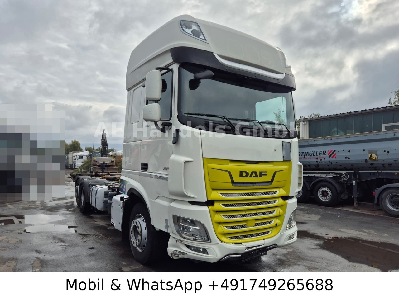 DAF XF480 SSC BDF *Retarder/Lift/ACC/2xTank/AHK/LDW - شاحنات الحاويات / جسم علوي قابل للتغيير شاحنة: صورة 1 DAF XF480 SSC BDF *Retarder/Lift/ACC/2xTank/AHK/LDW - شاحنات الحاويات / جسم علوي قابل للتغيير شاحنة: صورة 1