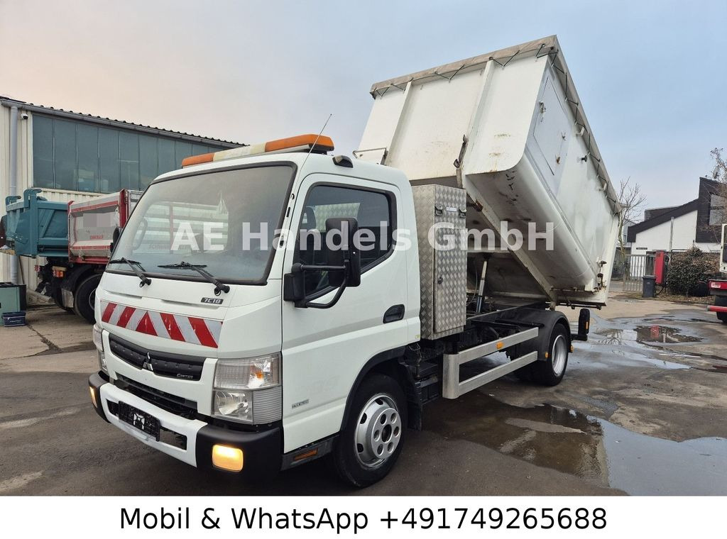 FUSO Canter 7C18 Kipper Müllwagen *Automatik/3-Sitze - قلاب صغير: صورة 1 FUSO Canter 7C18 Kipper Müllwagen *Automatik/3-Sitze - قلاب صغير: صورة 1