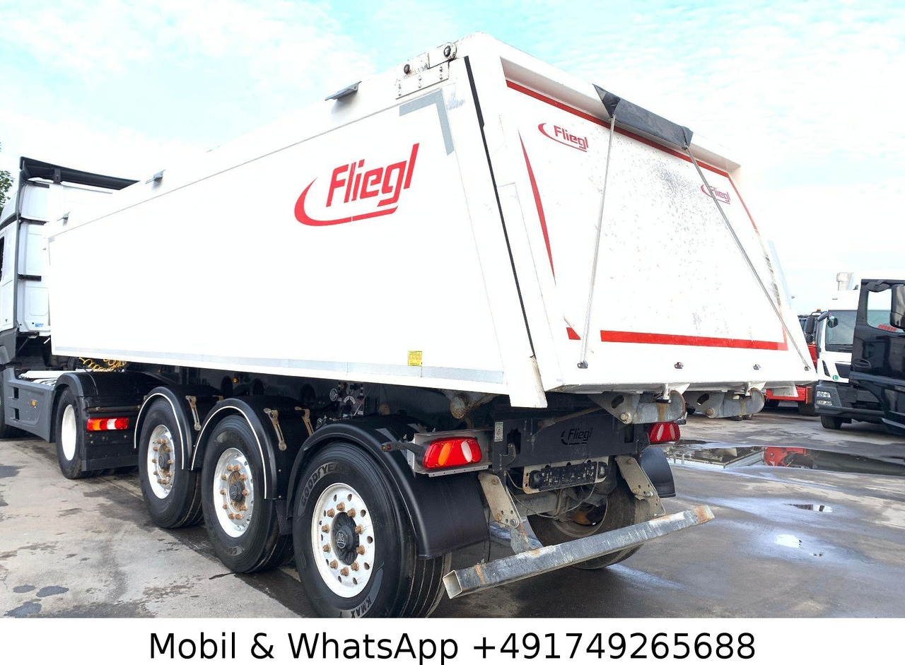 Fliegl DHKA Aluminium Kasten*24m³/Liftachse/Alcoa/Wabco - قلابة نصف مقطورة نصف مقطورة قلابة: صورة 4 Fliegl DHKA Aluminium Kasten*24m³/Liftachse/Alcoa/Wabco - قلابة نصف مقطورة نصف مقطورة قلابة: صورة 4