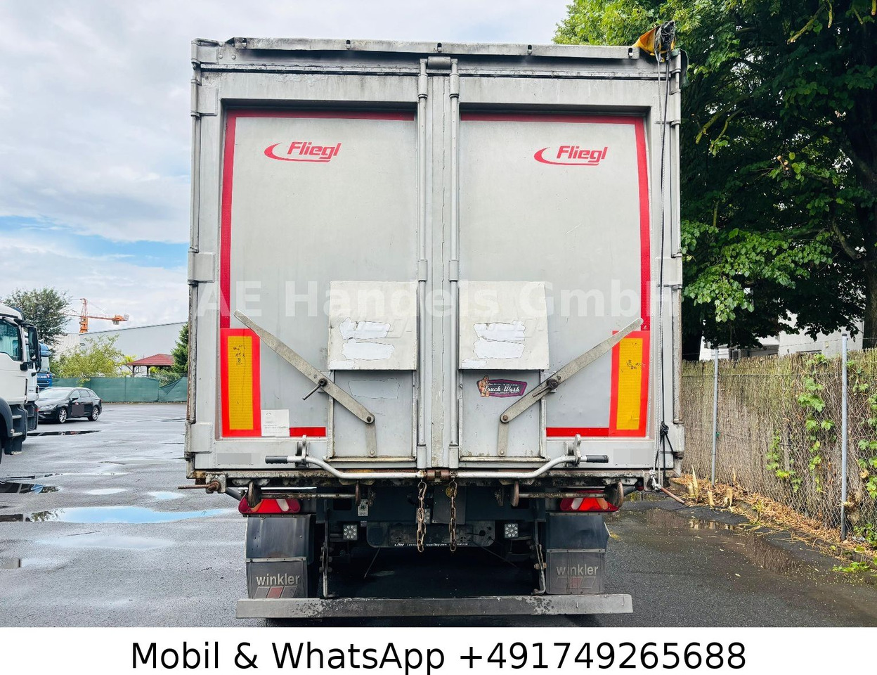 Fliegl DHKS 390 Stahl *50m³/Lift/Podest/Getreideöffnung - قلابة نصف مقطورة نصف مقطورة قلابة: صورة 3 Fliegl DHKS 390 Stahl *50m³/Lift/Podest/Getreideöffnung - قلابة نصف مقطورة نصف مقطورة قلابة: صورة 3