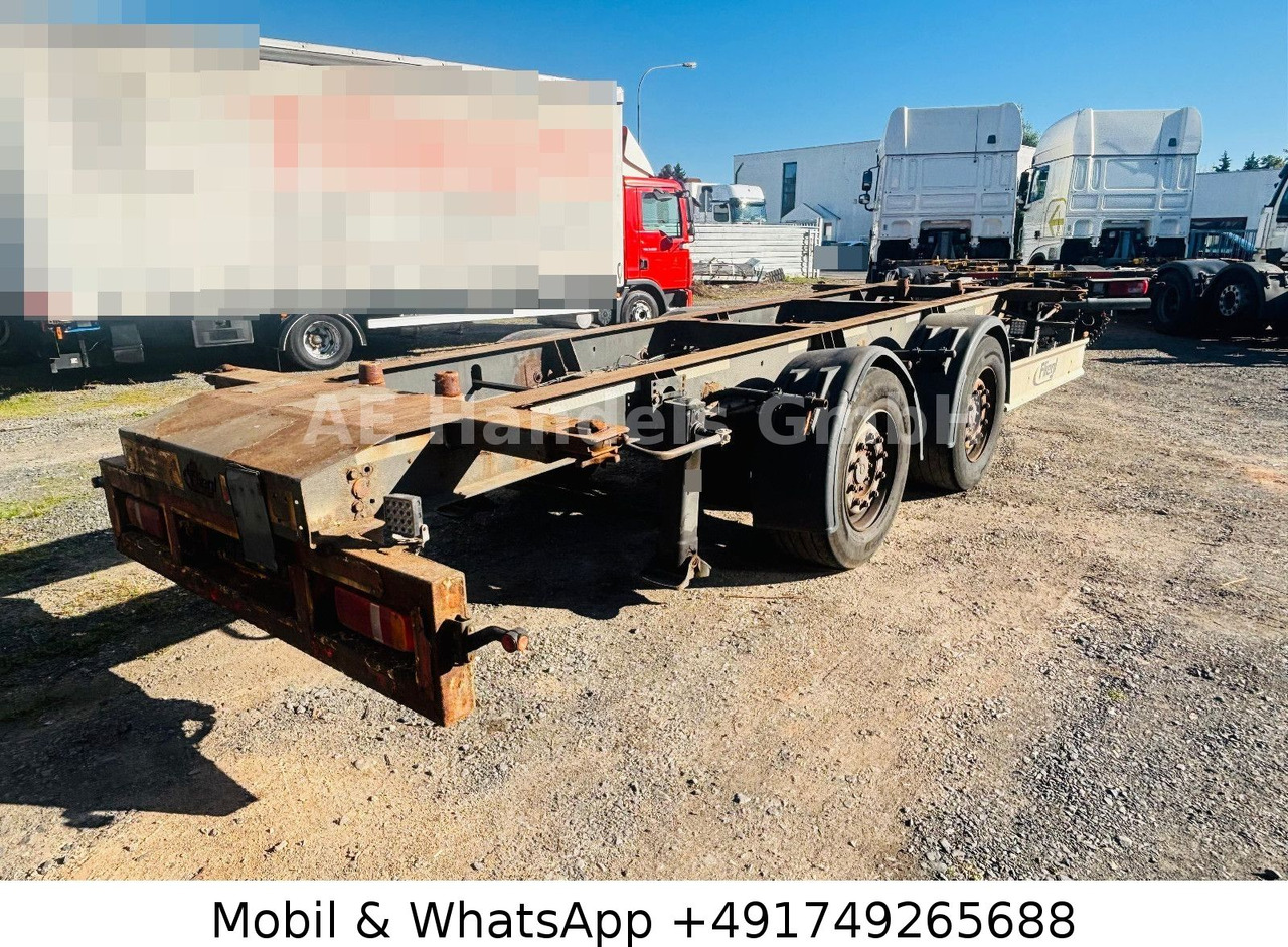 Fliegl TWP 180 Tandem BDF Tiefgekoppelt *Scheibenbremse - مقطورة نقل الحاويات: صورة 3 Fliegl TWP 180 Tandem BDF Tiefgekoppelt *Scheibenbremse - مقطورة نقل الحاويات: صورة 3