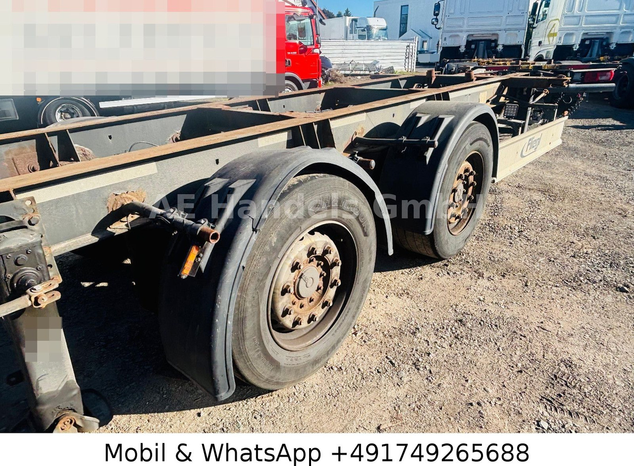 Fliegl TWP 180 Tandem BDF Tiefgekoppelt *Scheibenbremse - مقطورة نقل الحاويات: صورة 4 Fliegl TWP 180 Tandem BDF Tiefgekoppelt *Scheibenbremse - مقطورة نقل الحاويات: صورة 4