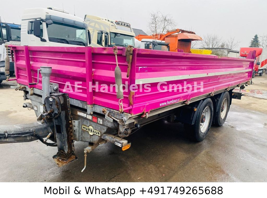 مقطورة قلاب Humbaur HTK 135524 TA-BE 3 Seiten Tandem *8m³: صورة 17