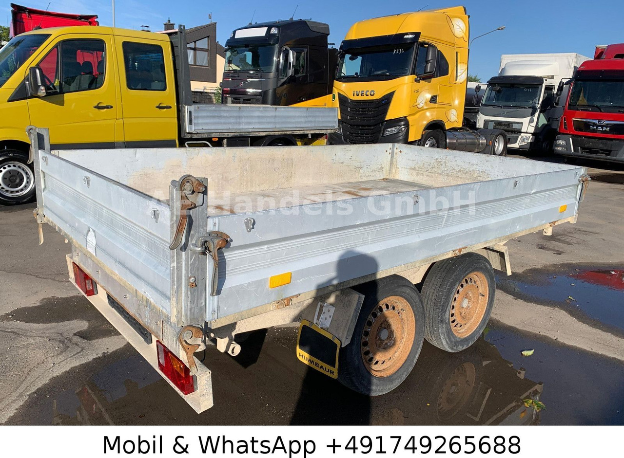 Humbaur SDAH 3-Seiten-Kipper+Tieflader Tandem off.Kasten - مقطورة قلاب: صورة 3 Humbaur SDAH 3-Seiten-Kipper+Tieflader Tandem off.Kasten - مقطورة قلاب: صورة 3